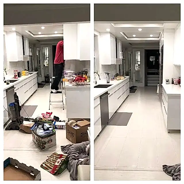 Поддерживающая уборка кухни