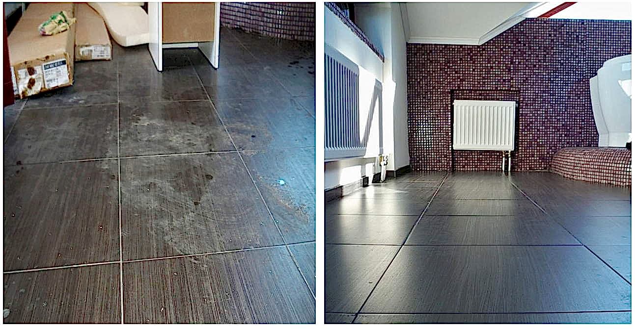 Уборка после ремонта в ванной комнате 10 м2