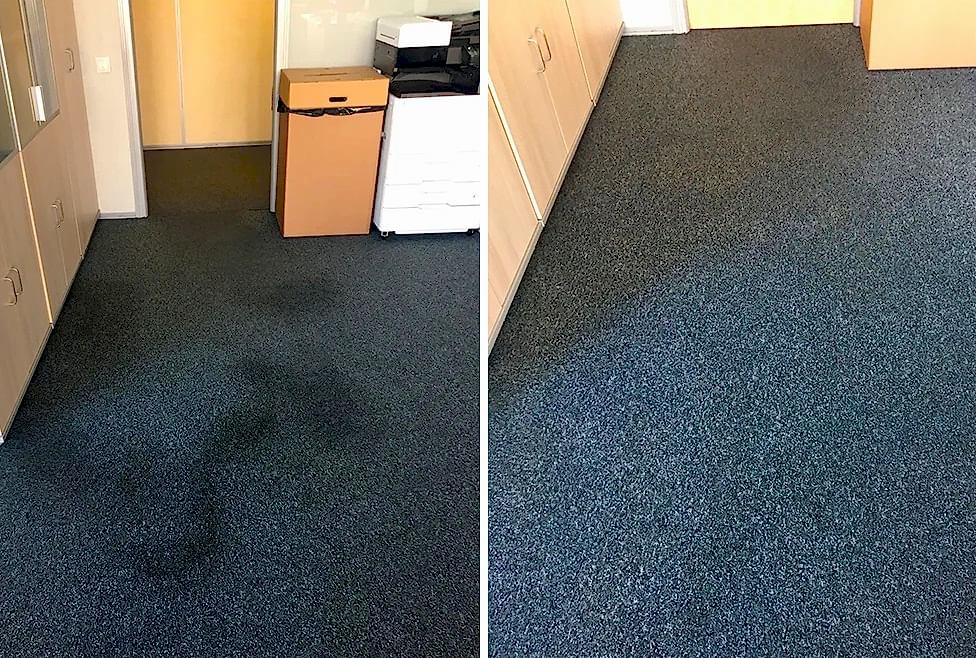 Химчистка ковролина в офисе