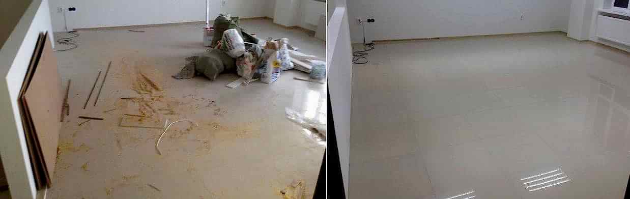 Уборка офиса 60 м2 после ремонта