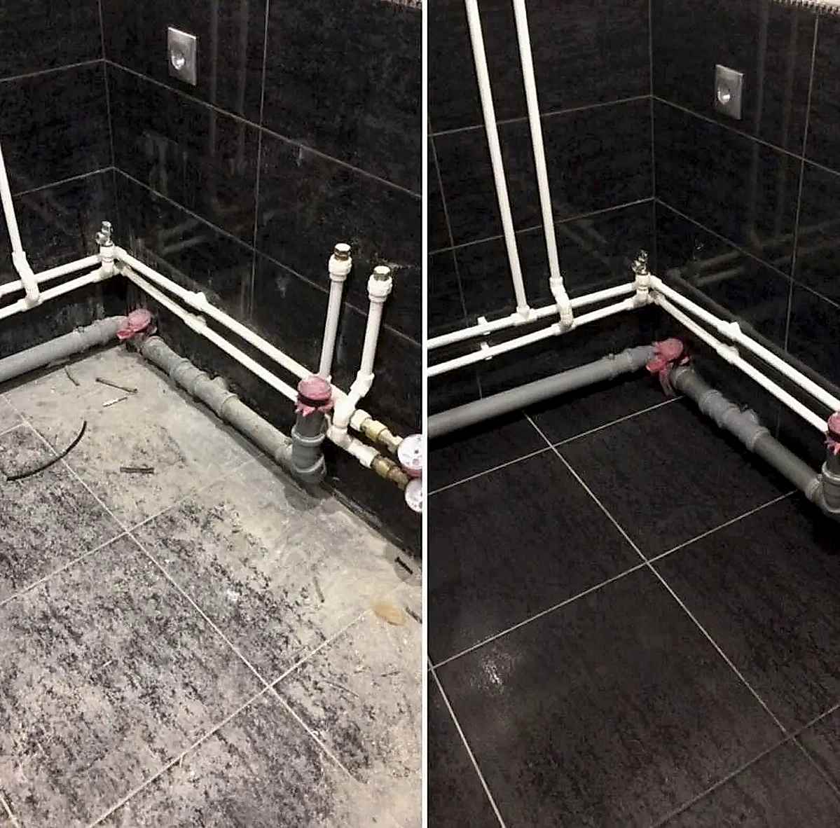 Уборка после ремонта в ванной комнате