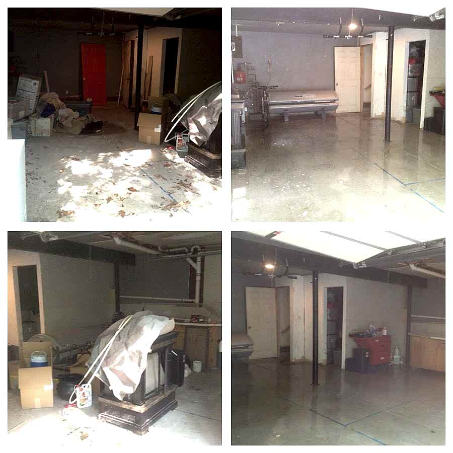 Уборка подсобного помещения