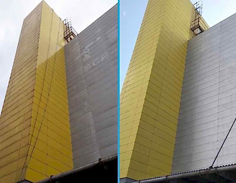 Высотная мойка окон и фасадов