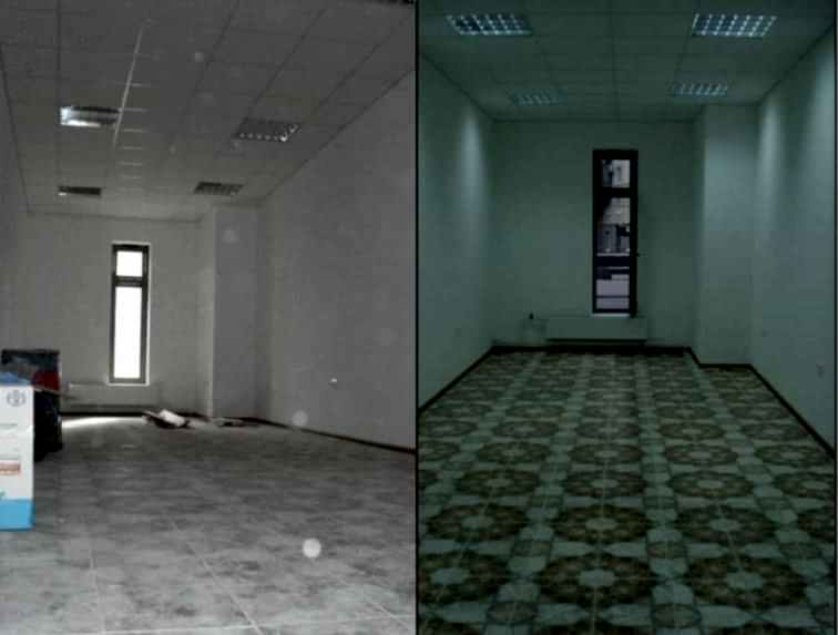Уборка офиса 50 м2 после ремонта