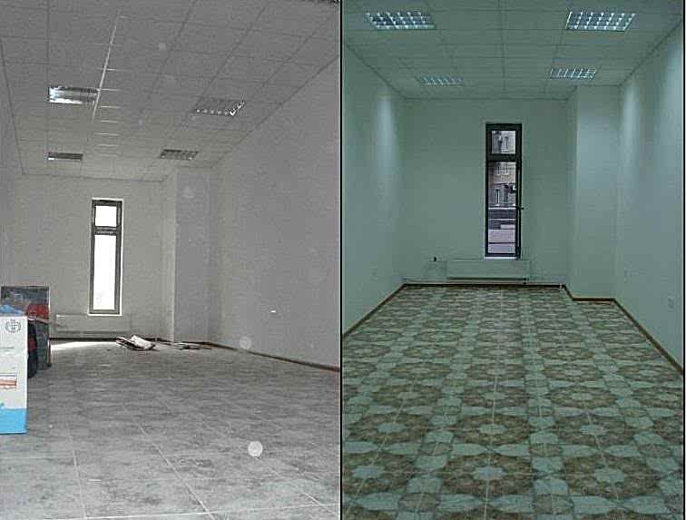 Уборка офиса 50 м2 после ремонта