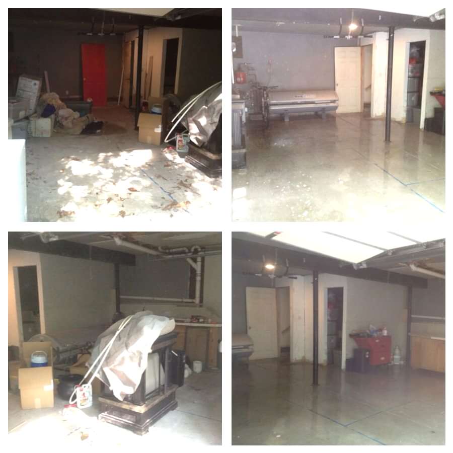 Уборка подсобного помещения