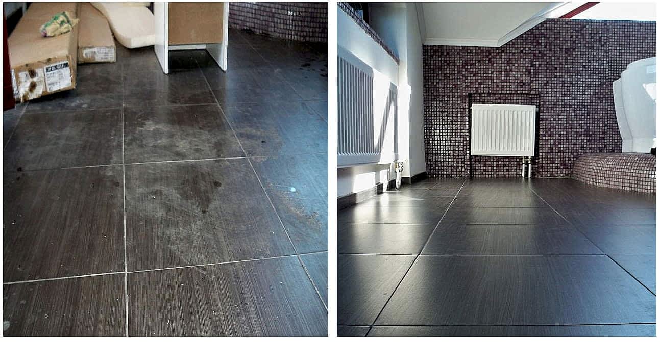 Уборка после ремонта в ванной комнате 10 м2