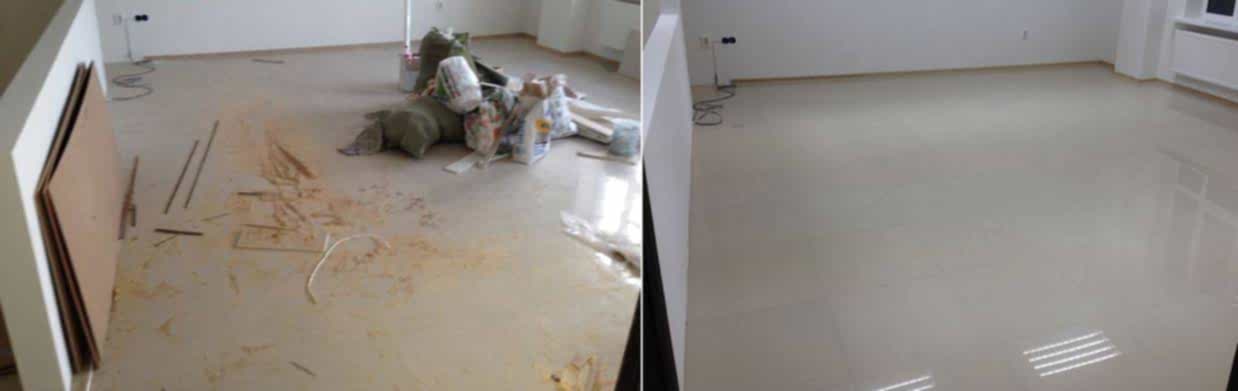 Уборка офиса 60 м2 после ремонта