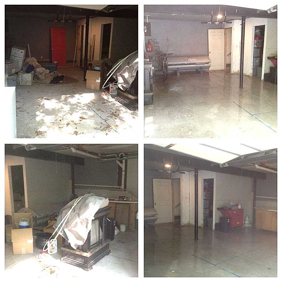 Уборка подсобного помещения