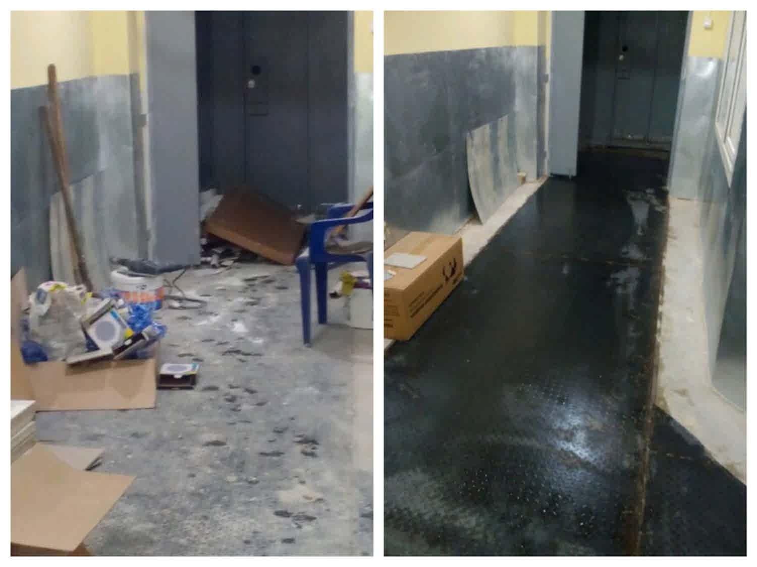 Уборка подсобного помещения