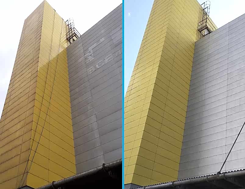 Высотная мойка окон и фасадов