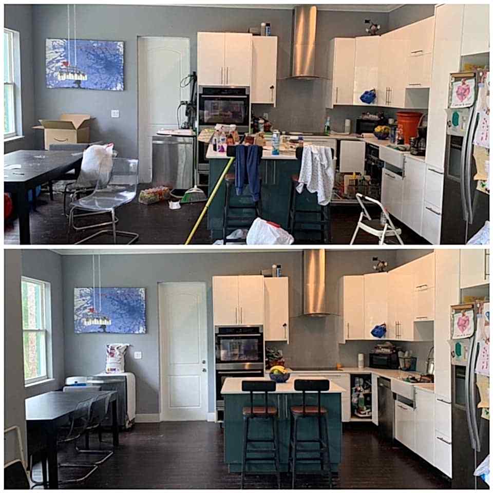 Поддерживающая уборка дома