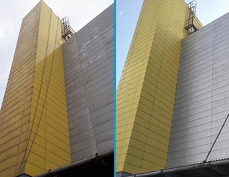 Высотная мойка окон и фасадов