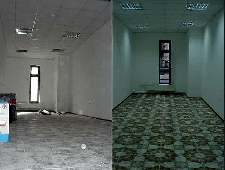 Уборка офиса 50 м2 после ремонта