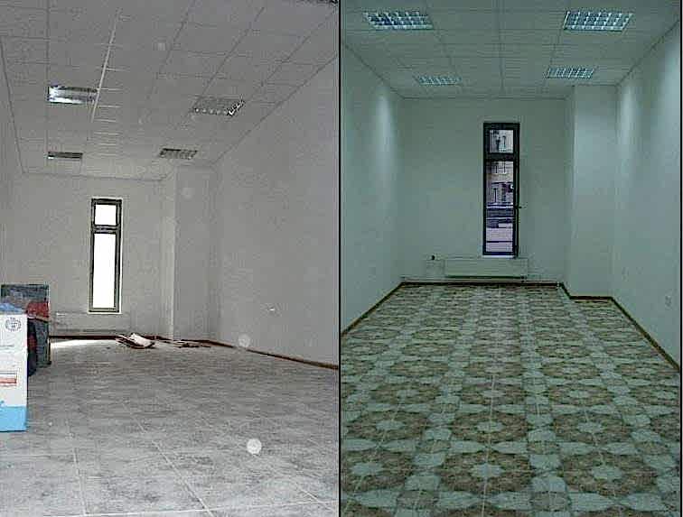 Уборка офиса 50 м2 после ремонта