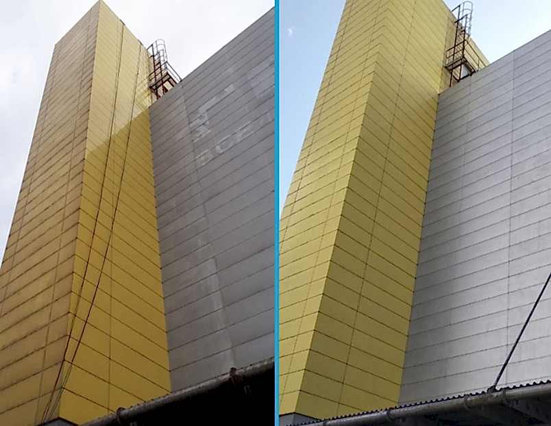 Высотная мойка окон и фасадов