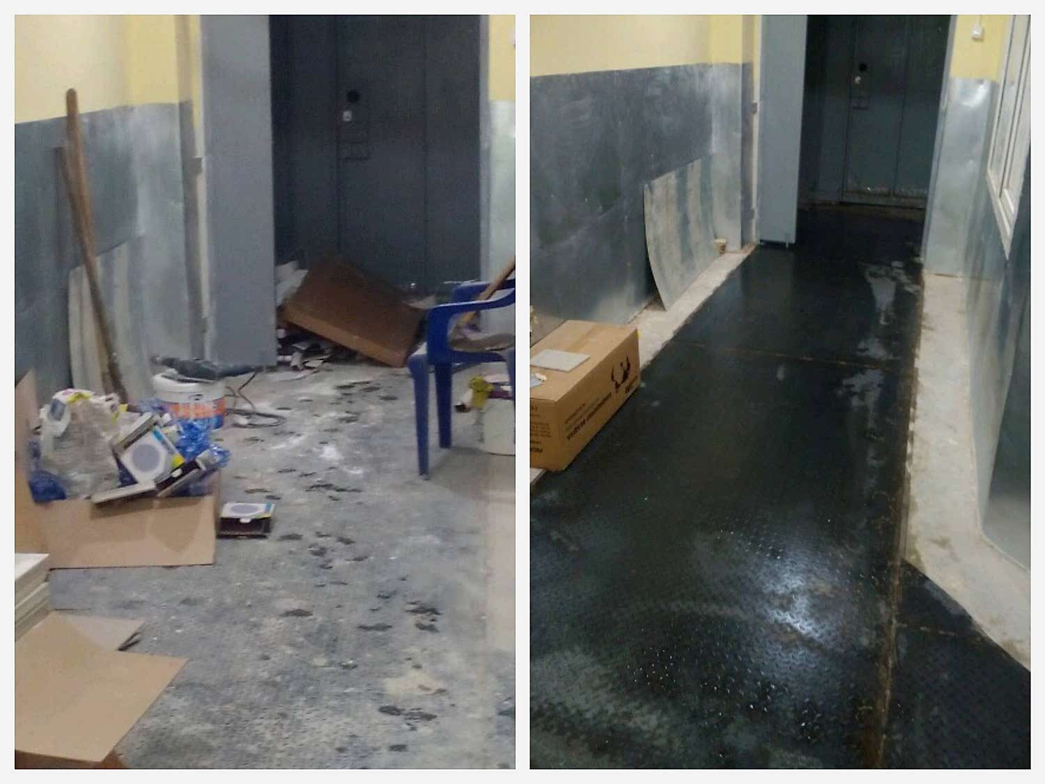 Уборка подсобного помещения