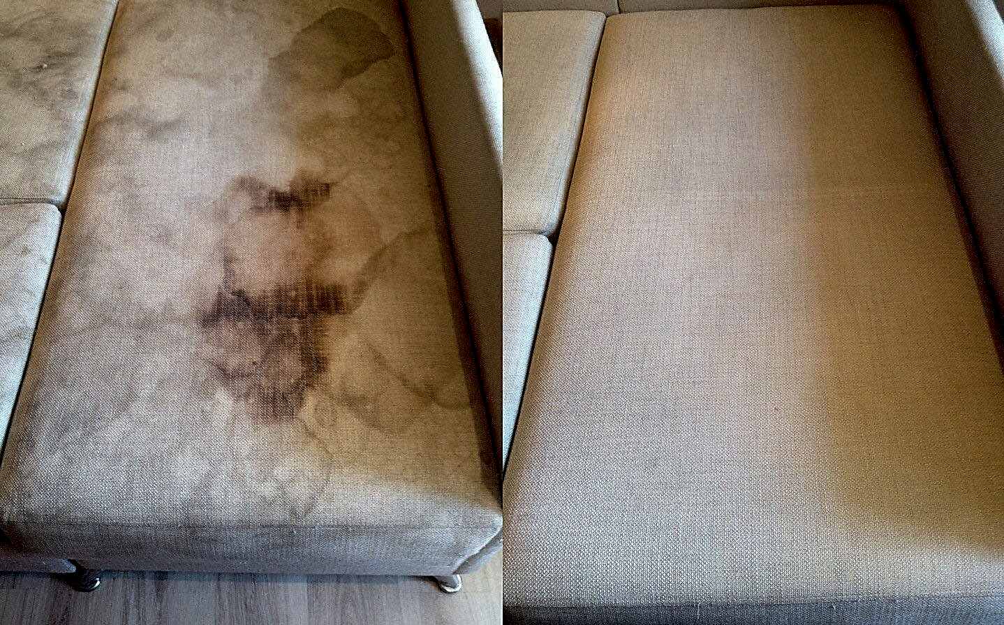 Химчистка дивана от кофе