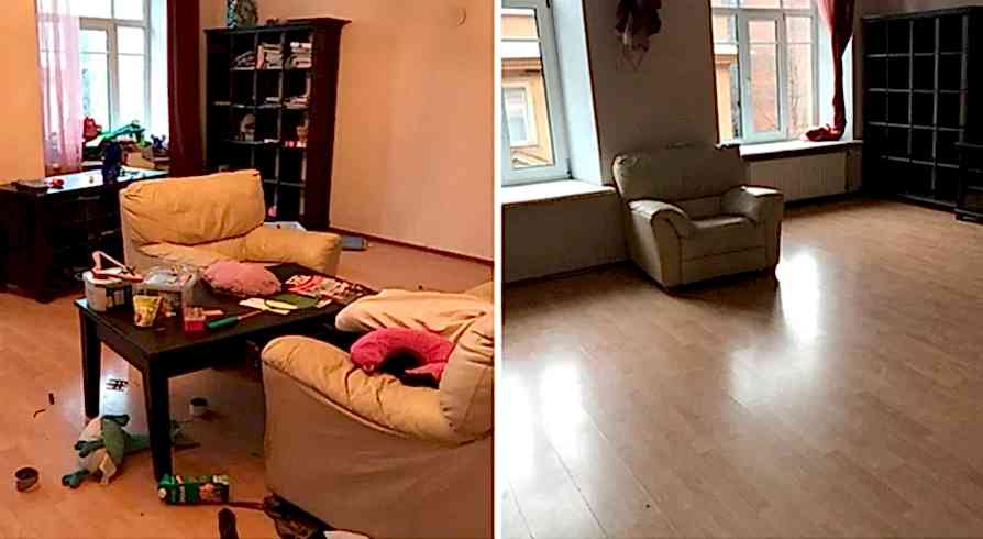 Поддерживающая уборка 4-х комнатной квартиры