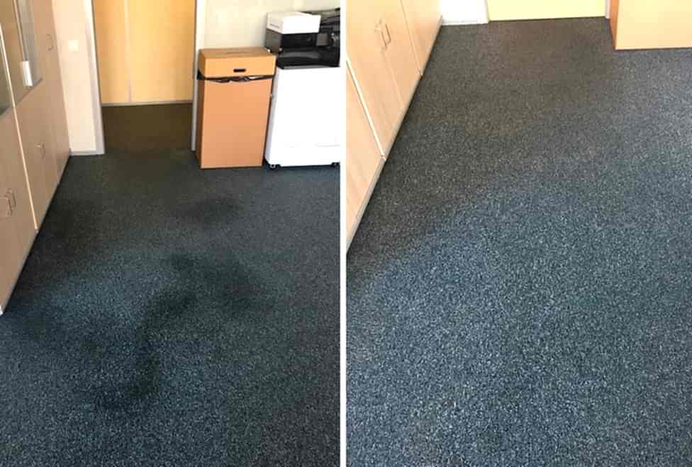 Химчистка ковролина в офисе