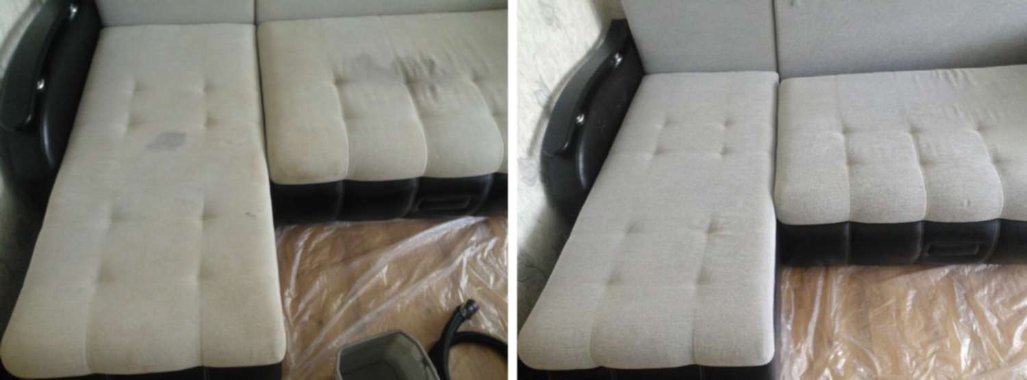 Химчистка светлого дивана Химчистка светлого дивана