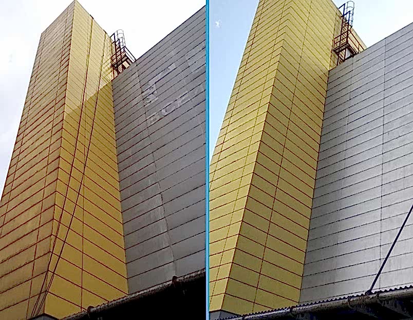 Высотная мойка окон и фасадов Высотная мойка окон и фасадов