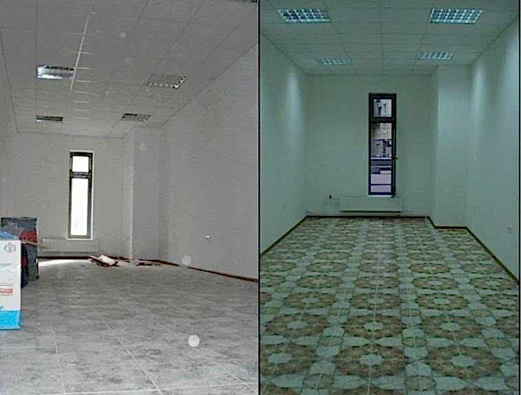 Уборка офиса 50 м2 после ремонта