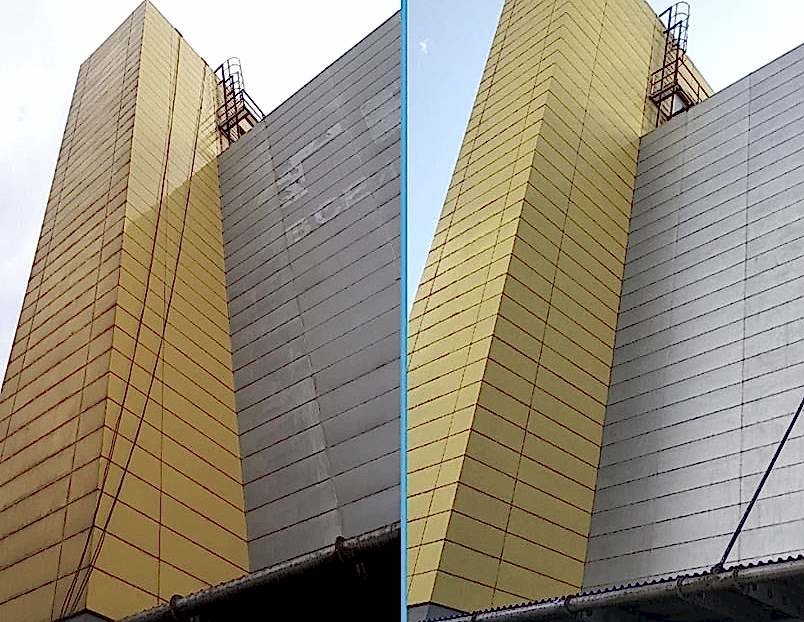 Высотная мойка окон и фасадов