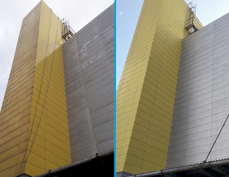 Высотная мойка окон и фасадов