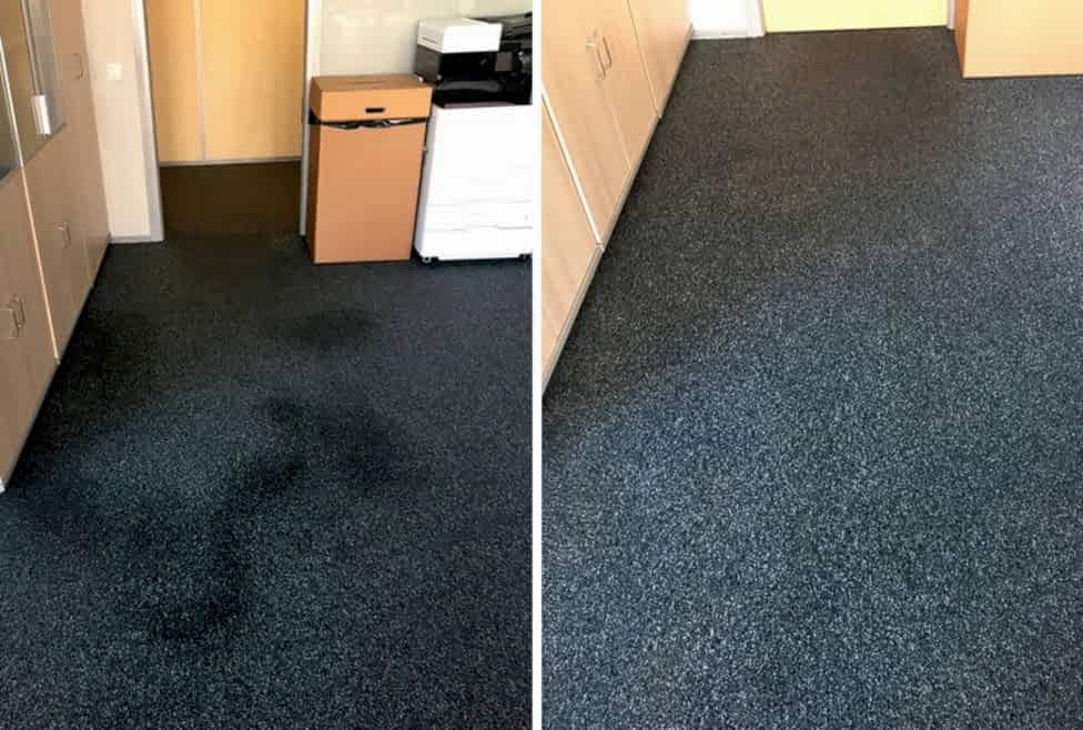 Химчистка ковролина в офисе