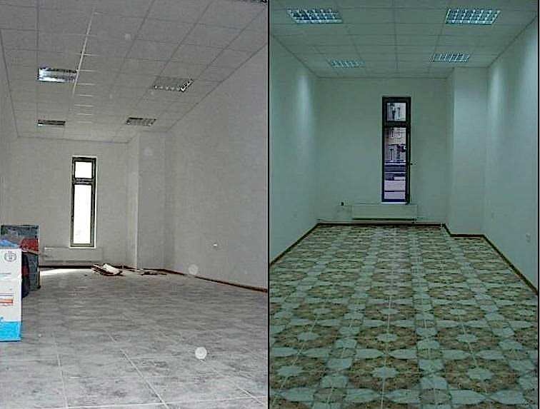Уборка офиса 50 м2 после ремонта