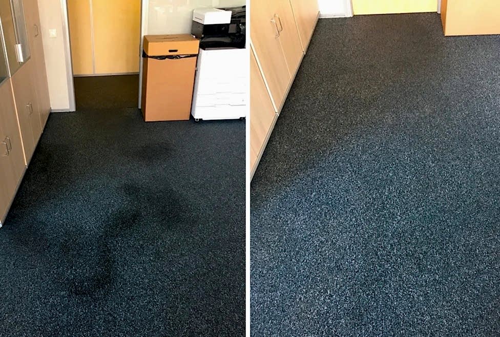 Химчистка ковролина в офисе