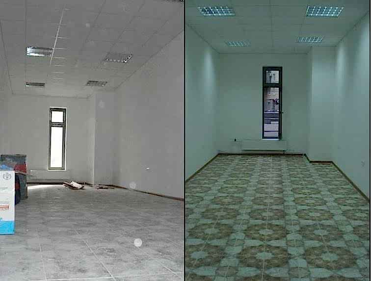 Уборка офиса 50 м2 после ремонта