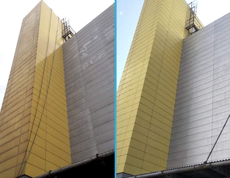 Высотная мойка окон и фасадов Высотная мойка окон и фасадов