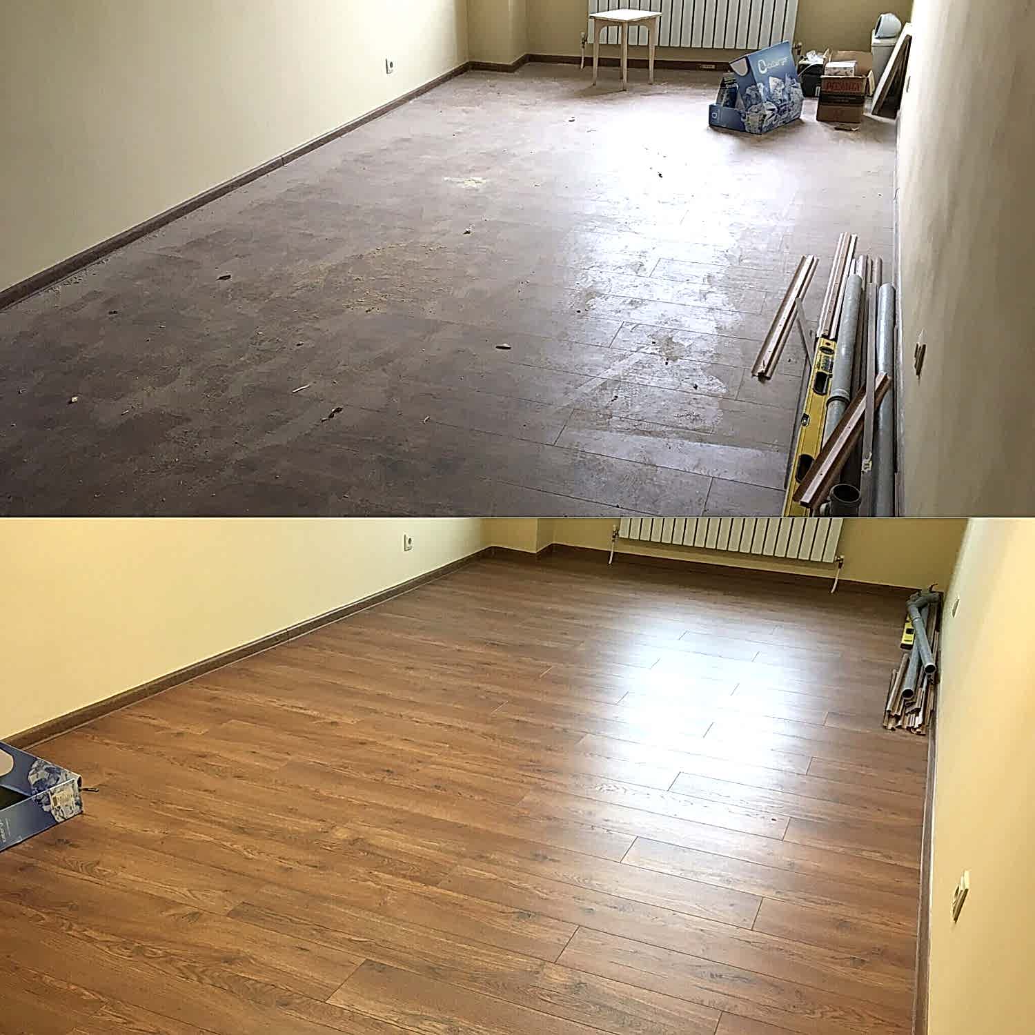 Уборка после ремонта 2-х комнатной квартиры 50 м2