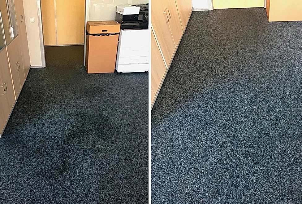 Химчистка ковролина в офисе