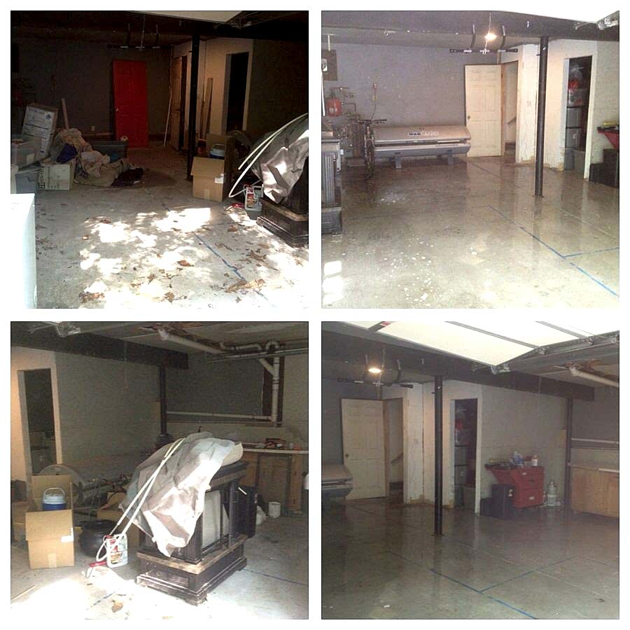 Уборка подсобного помещения