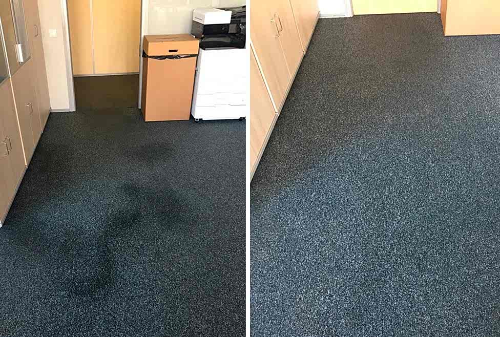 Химчистка ковролина в офисе