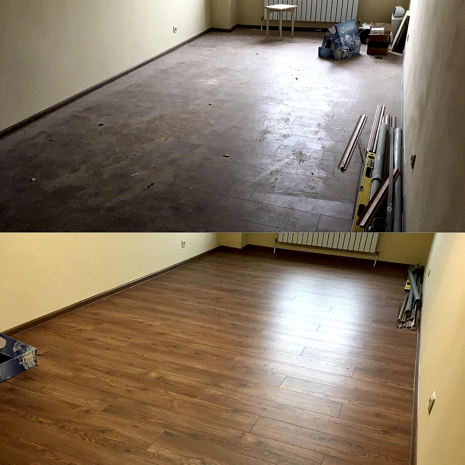 Уборка после ремонта 2-х комнатной квартиры 50 м2