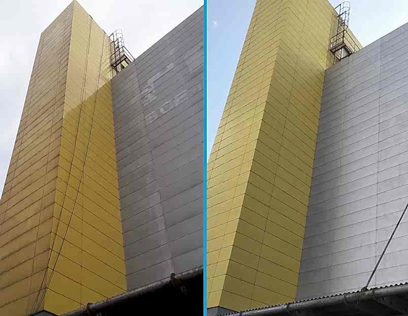 Высотная мойка окон и фасадов