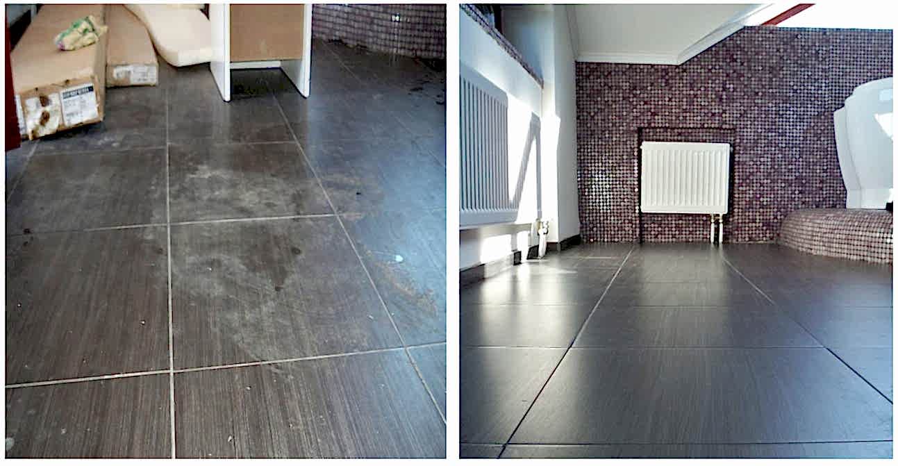 Уборка после ремонта в ванной комнате 10 м2