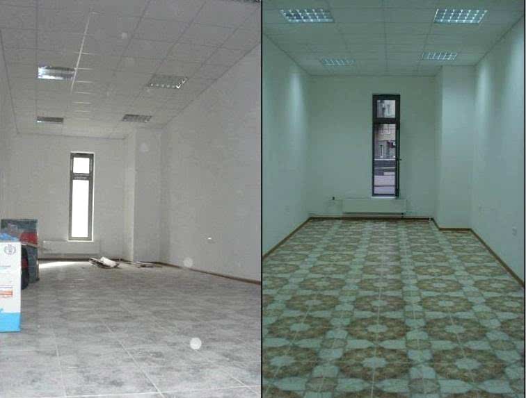 Уборка офиса 50 м2 после ремонта