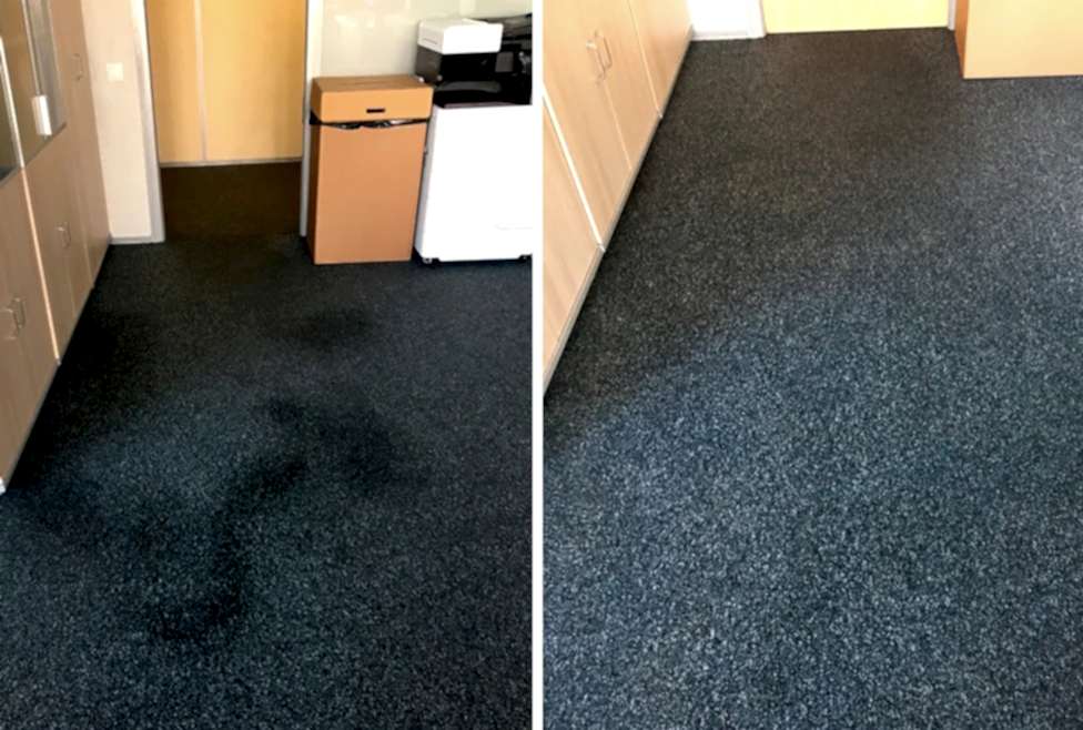 Химчистка ковролина в офисе
