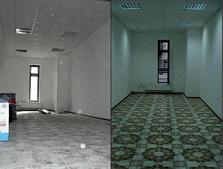 Уборка офиса 50 м2 после ремонта
