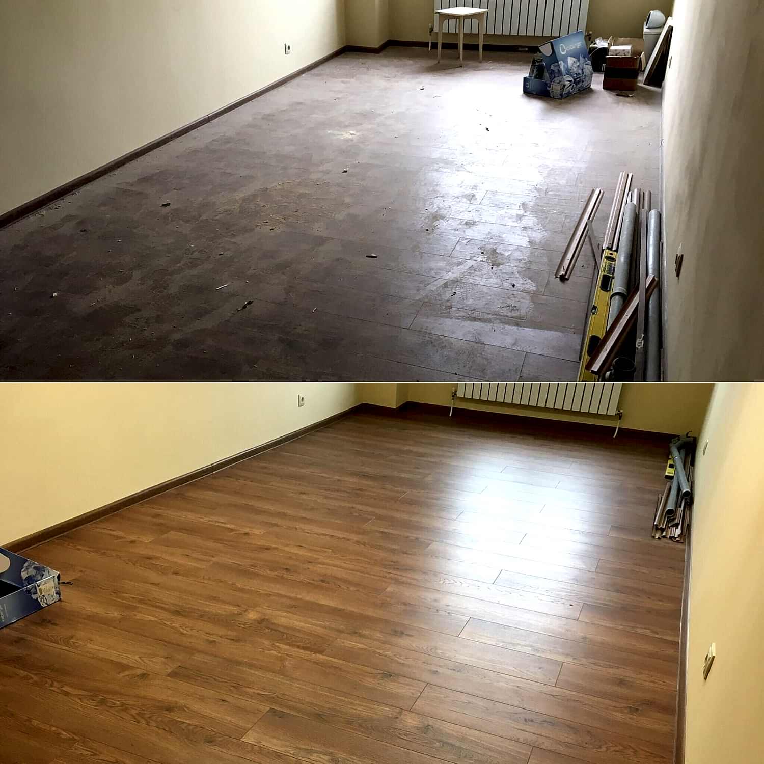 Уборка после ремонта 2-х комнатной квартиры 50 м2