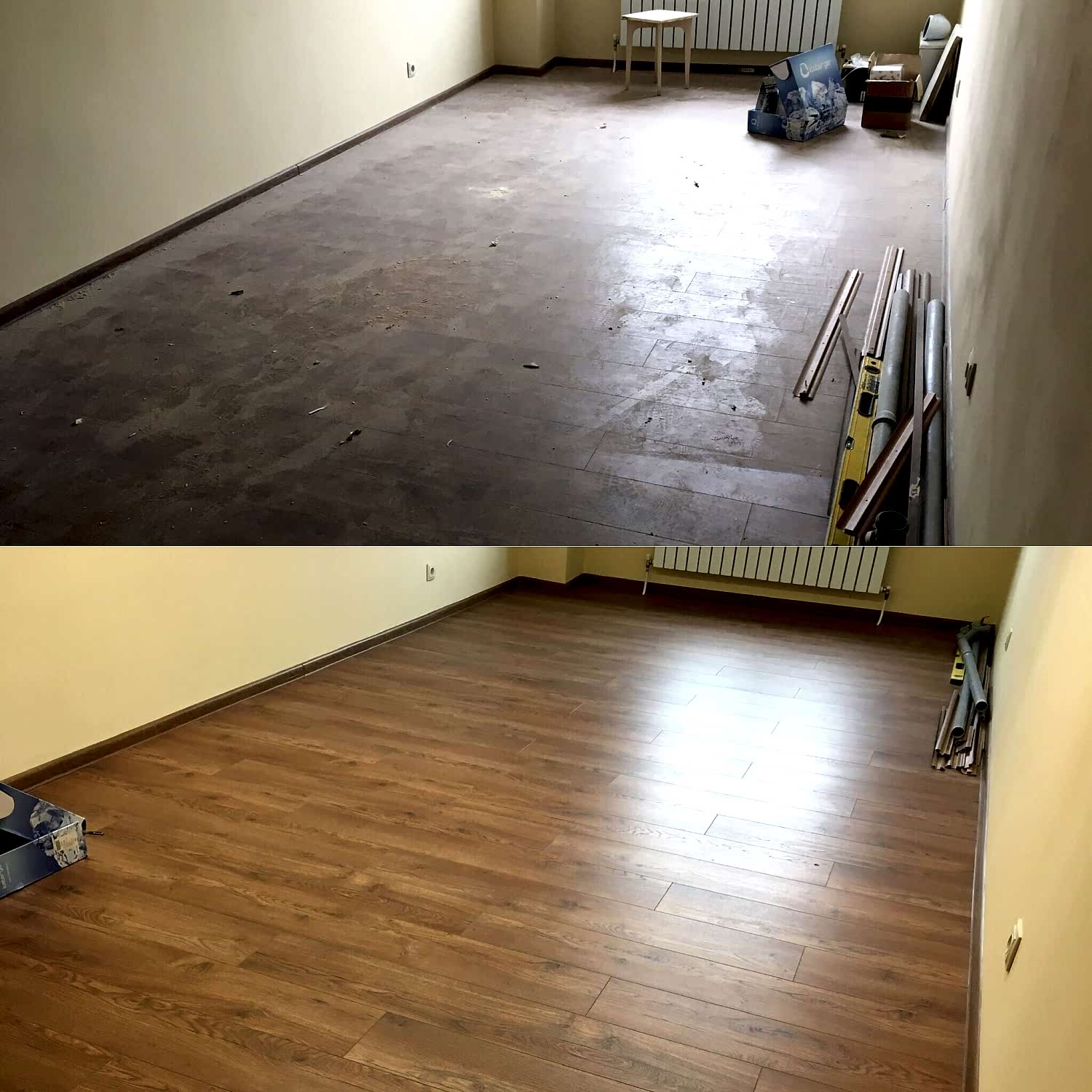 Уборка после ремонта 2-х комнатной квартиры 50 м2