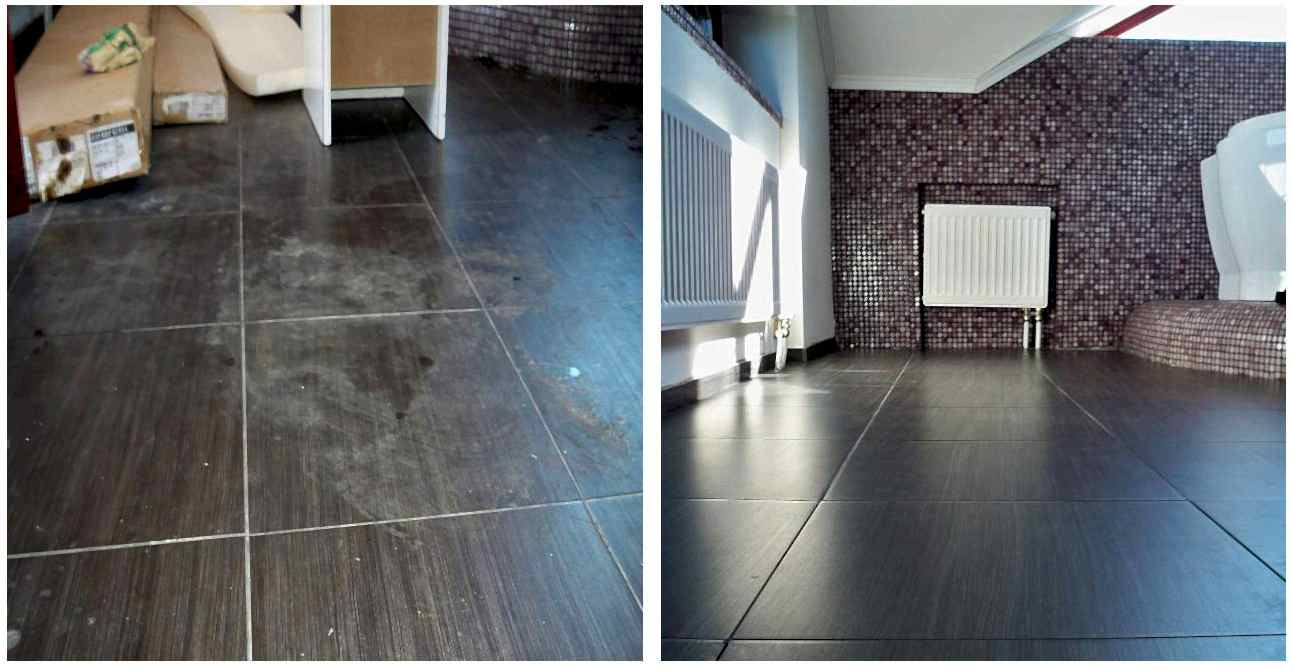 Уборка после ремонта в ванной комнате 10 м2