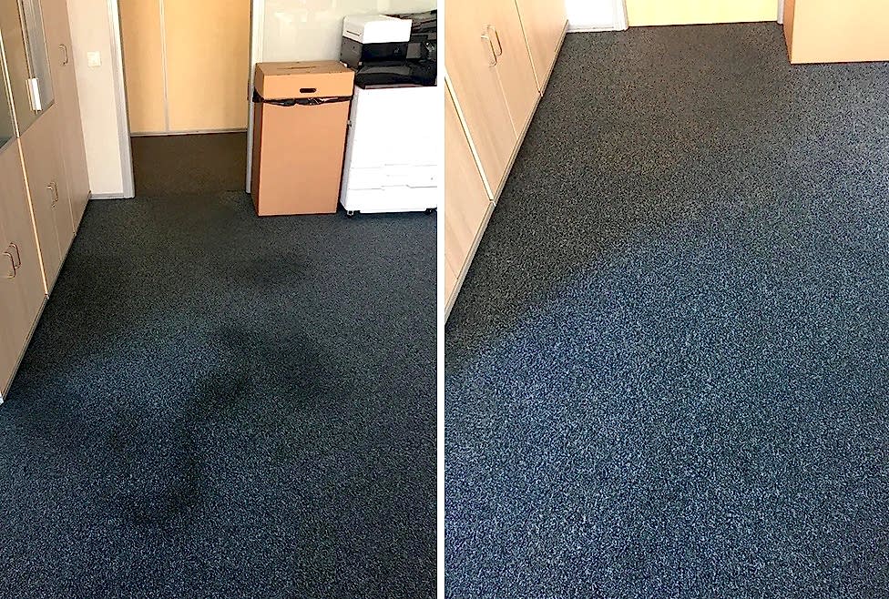 Химчистка ковролина в офисе