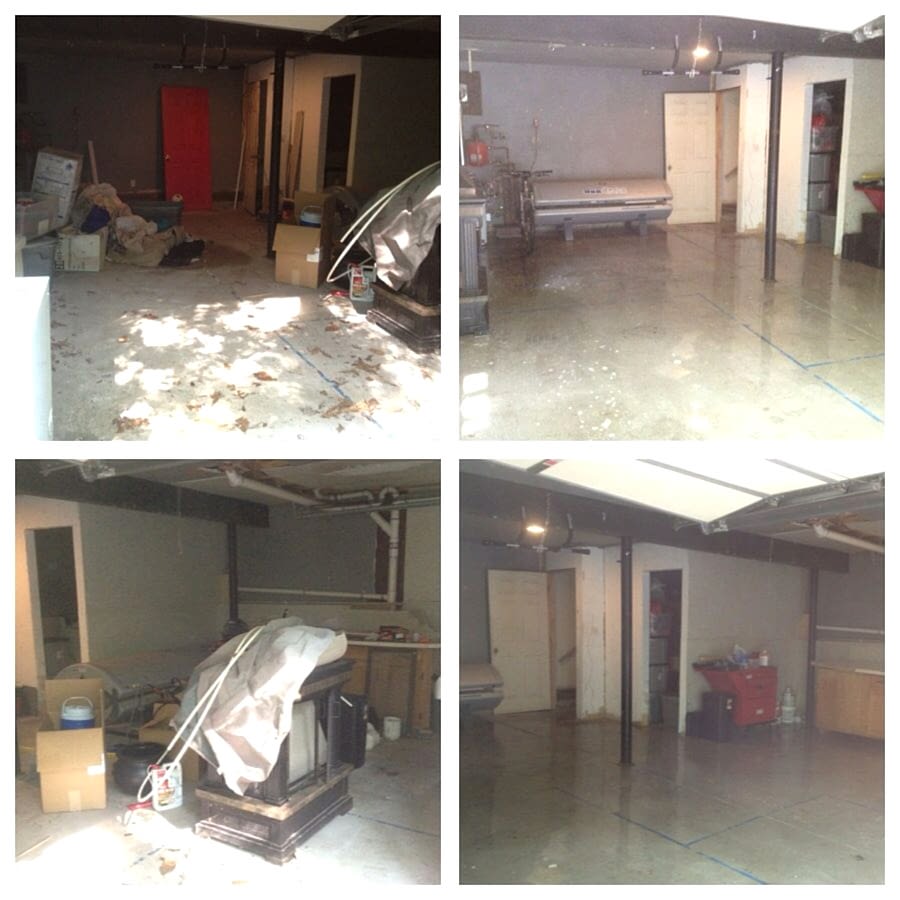 Уборка подсобного помещения