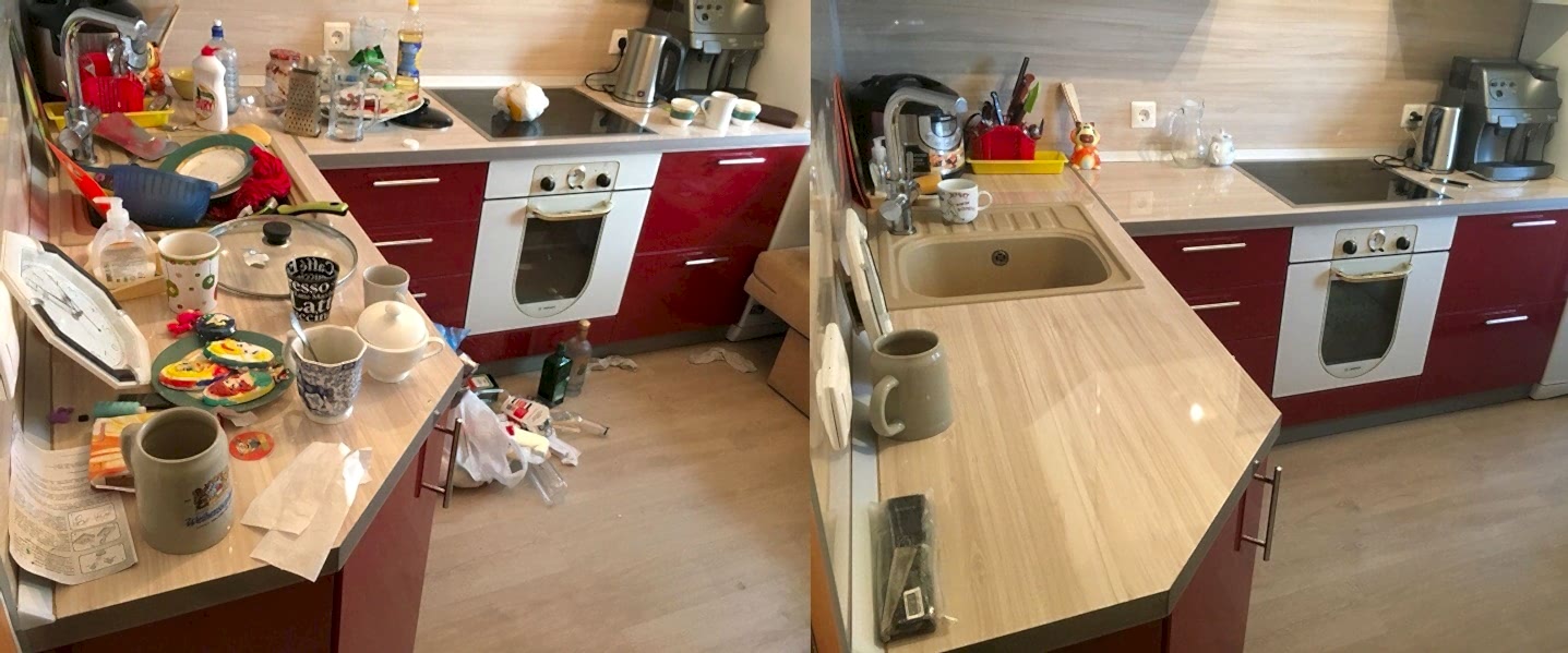 Поддерживающая уборка 2-х комнатной квартиры 40 м2